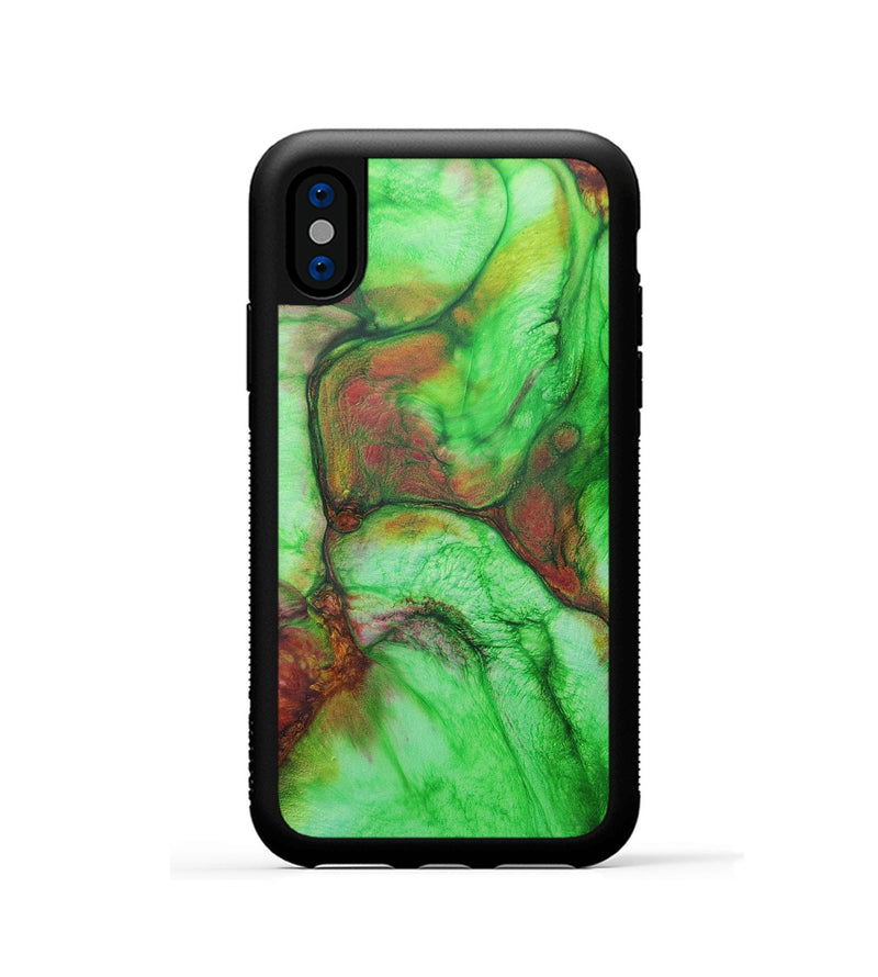 iPhone Xs ResinArt Phone Case - Jace (Watercolor, 683618)