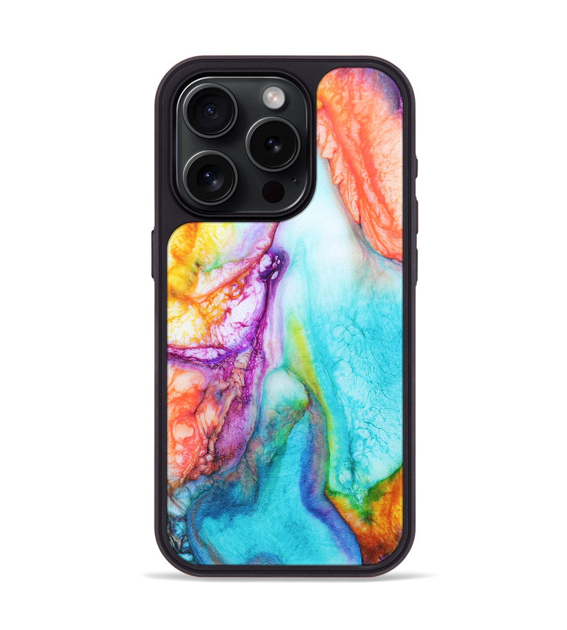 iPhone 15 Pro ResinArt Phone Case - Sondra (Watercolor, 683637)