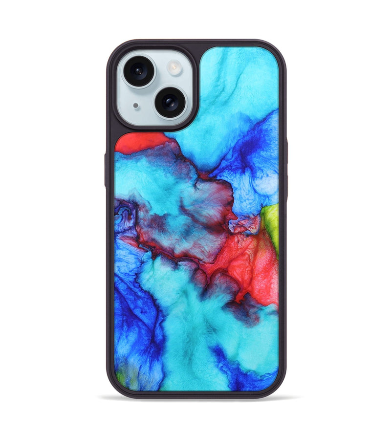 iPhone 15 ResinArt Phone Case - Lester (Watercolor, 683655)