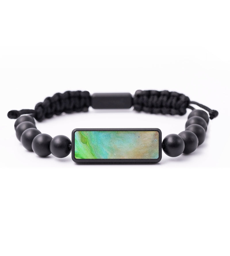 Onyx Bead ResinArt Bracelet - Amari (Watercolor, 683772)