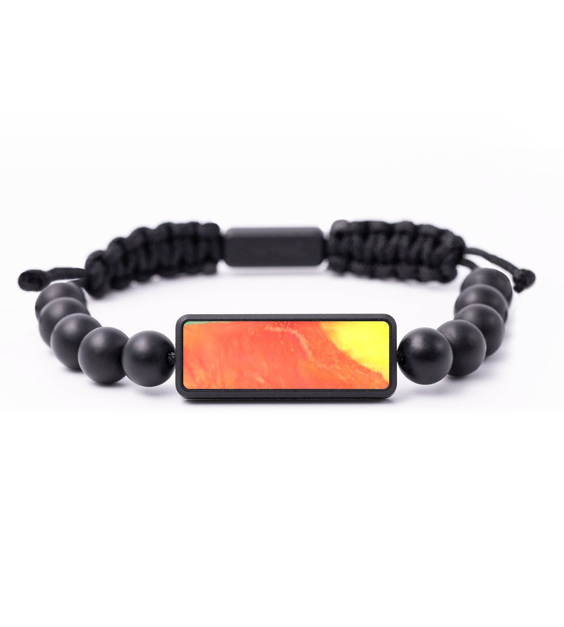 Onyx Bead ResinArt Bracelet - Harry (Watercolor, 683780)