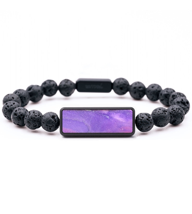 Lava Bead ResinArt Bracelet - Kristopher (Watercolor, 683782)