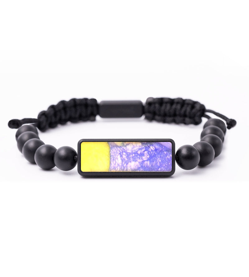 Onyx Bead ResinArt Bracelet - Paulette (Watercolor, 683788)