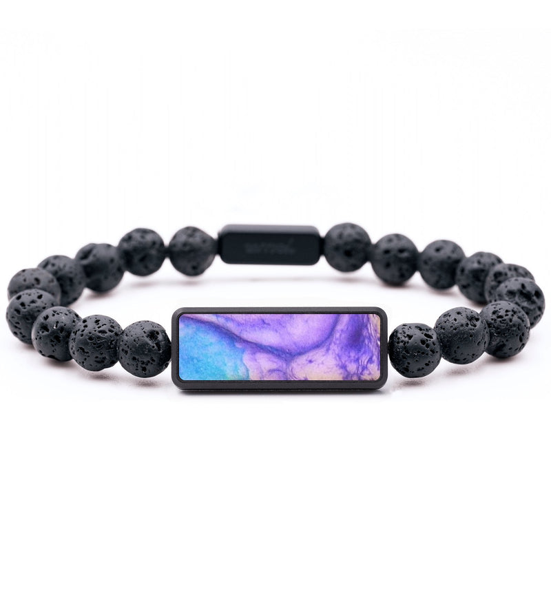 Lava Bead ResinArt Bracelet - Deborah (Watercolor, 683799)