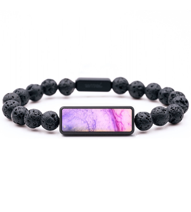 Lava Bead ResinArt Bracelet - Vivian (Watercolor, 683805)