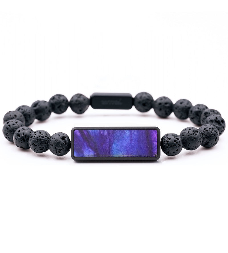 Lava Bead ResinArt Bracelet - Talia (Watercolor, 683807)