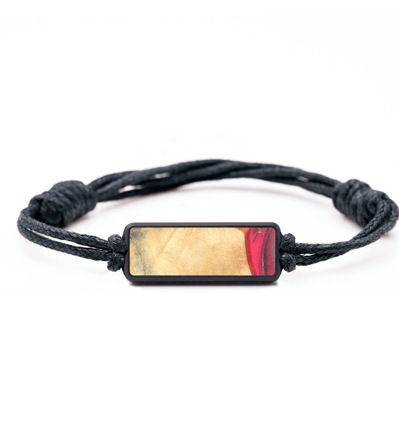 Classic Wood+Resin Bracelet - Blair (Red, 683830)