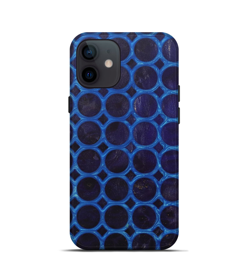 iPhone 12 mini Wood+Resin Live Edge Phone Case - Reese (Pattern, 684176)