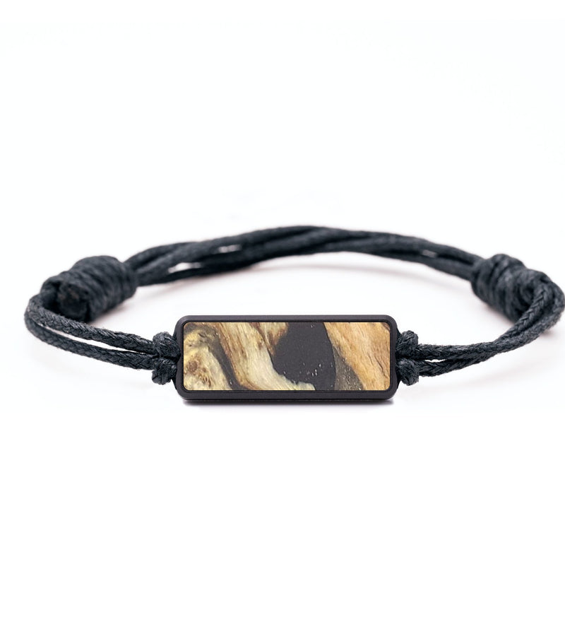 Classic Wood+Resin Bracelet - Evangeline (Black & White, 684848)