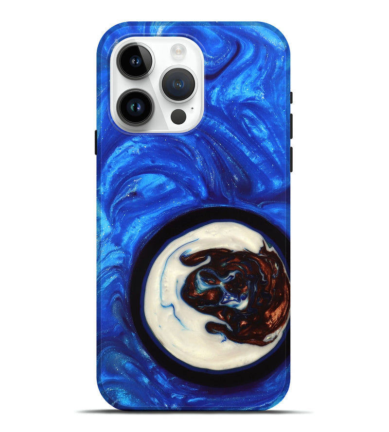 iPhone 15 Pro Max Wood+Resin Live Edge Phone Case - Jimmy (Orbit, 685074)