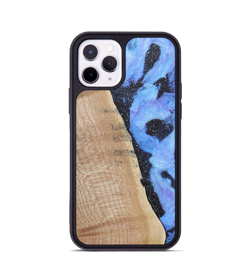 iPhone 11 Pro Wood+Resin Phone Case - Miles (Cosmos, 685090)