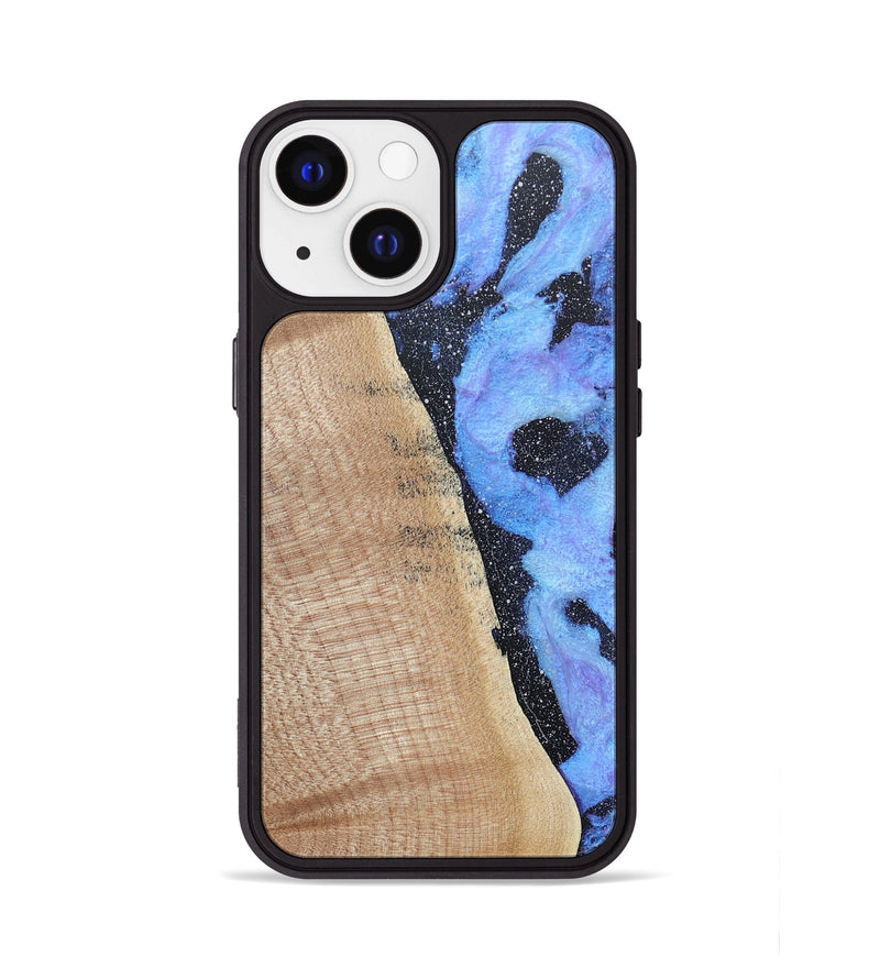 iPhone 13 Wood+Resin Phone Case - Miles (Cosmos, 685090)