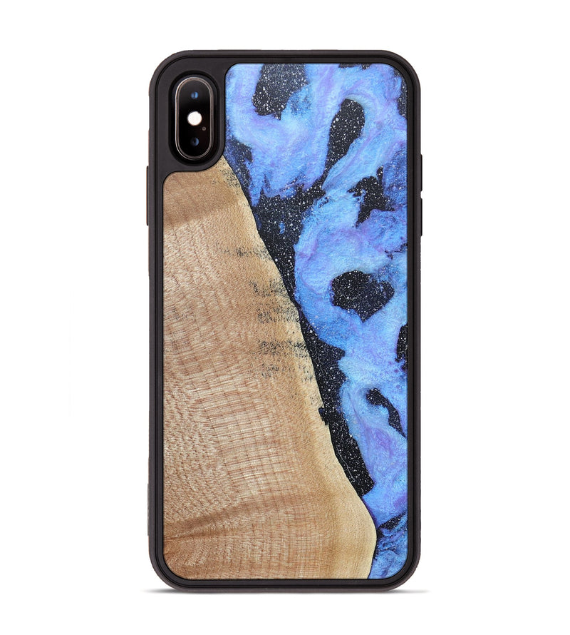 iPhone Xs Max Wood+Resin Phone Case - Miles (Cosmos, 685090)