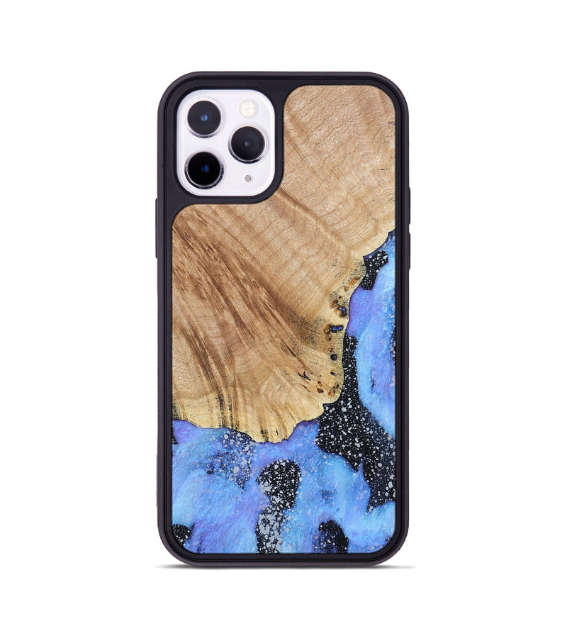 iPhone 11 Pro Wood+Resin Phone Case - Don (Cosmos, 685116)