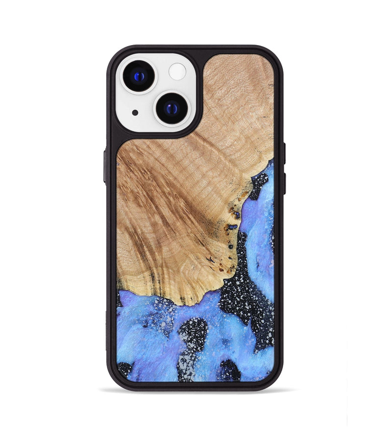 iPhone 13 Wood+Resin Phone Case - Don (Cosmos, 685116)