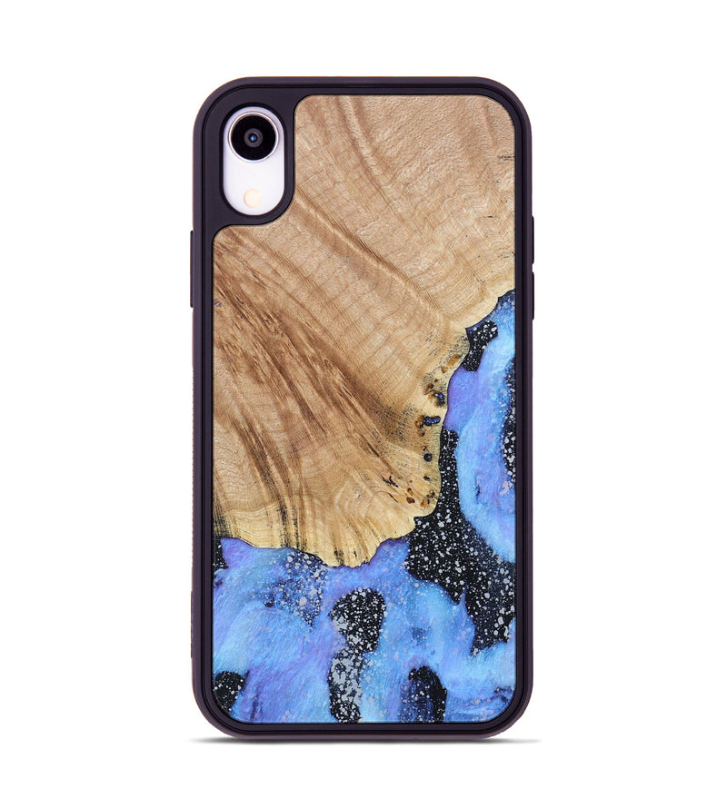 iPhone Xr Wood+Resin Phone Case - Don (Cosmos, 685116)