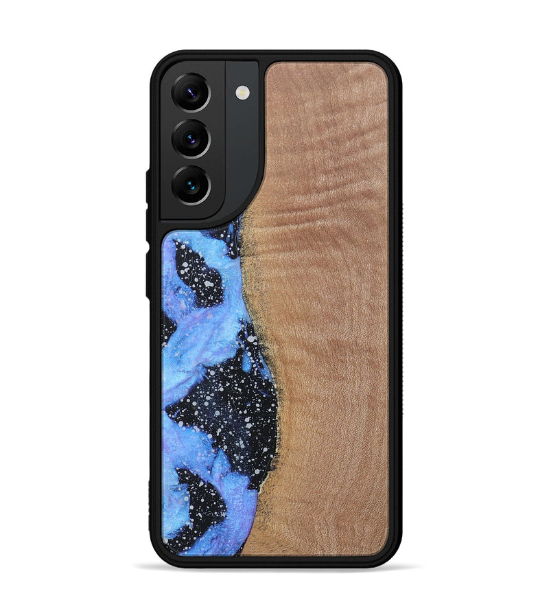 Galaxy S22 Plus Wood+Resin Phone Case - Ali (Cosmos, 685119)