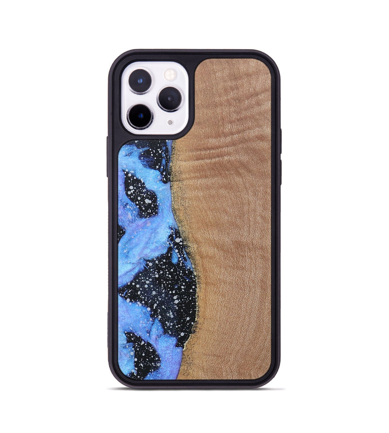 iPhone 11 Pro Wood+Resin Phone Case - Ali (Cosmos, 685119)