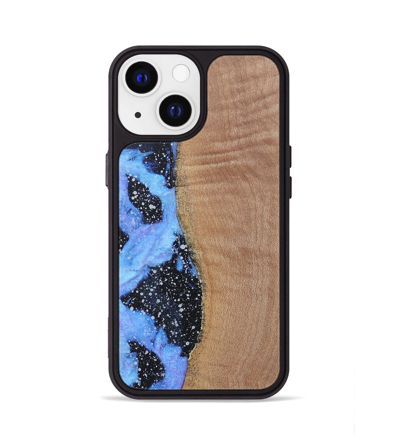 iPhone 13 Wood+Resin Phone Case - Ali (Cosmos, 685119)