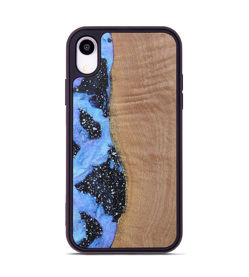 iPhone Xr Wood+Resin Phone Case - Ali (Cosmos, 685119)