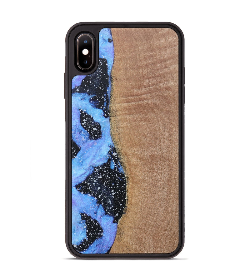 iPhone Xs Max Wood+Resin Phone Case - Ali (Cosmos, 685119)