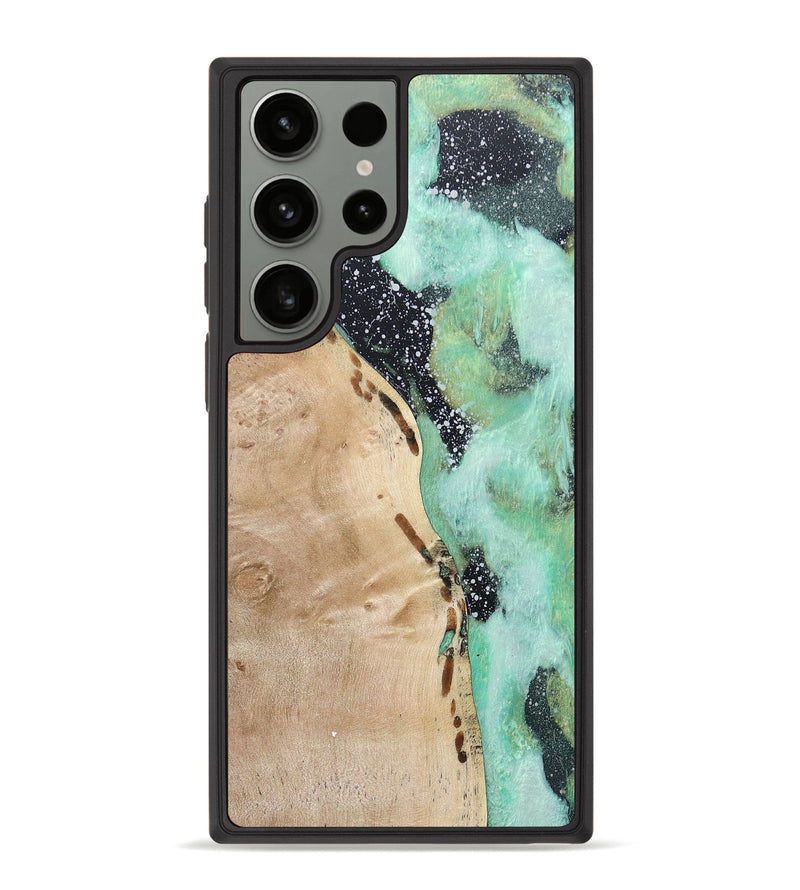 Galaxy S23 Ultra Wood+Resin Phone Case - Abel (Cosmos, 685128)