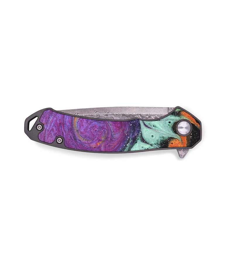 EDC ResinArt Pocket Knife - Declan (Orbit, 685678)