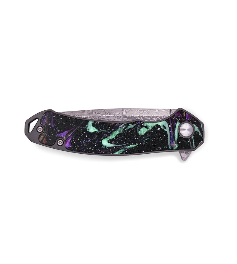 EDC ResinArt Pocket Knife - Freddie (Orbit, 685681)