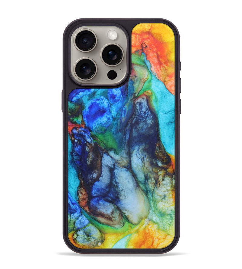 iPhone 15 Pro Max ResinArt Phone Case - Valeria (Watercolor, 685809)