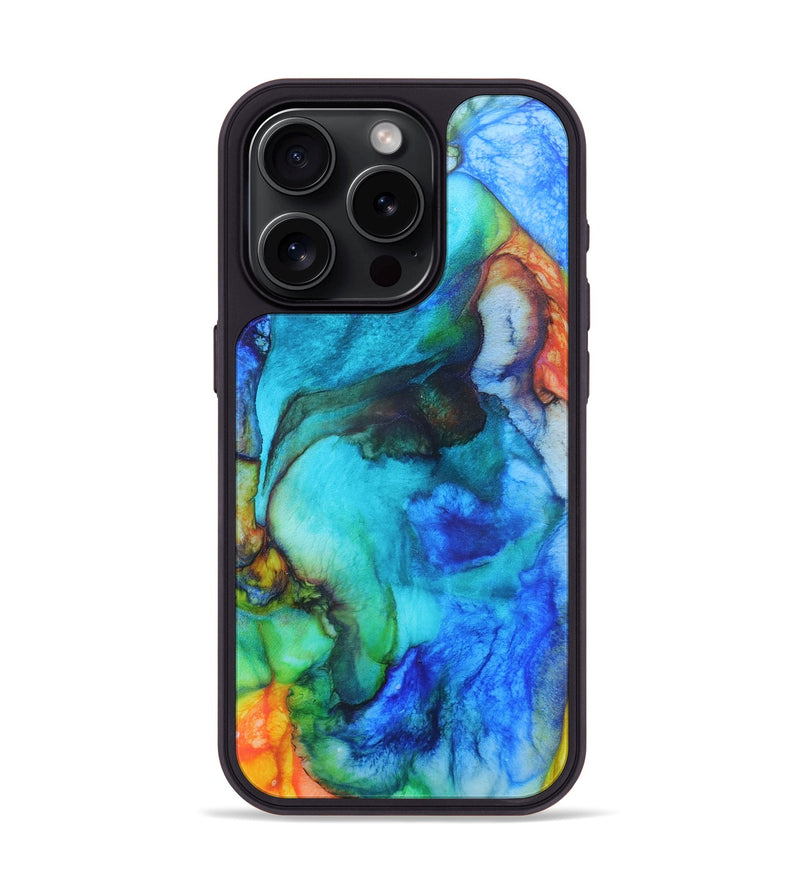 iPhone 15 Pro ResinArt Phone Case - Joyce (Watercolor, 685819)