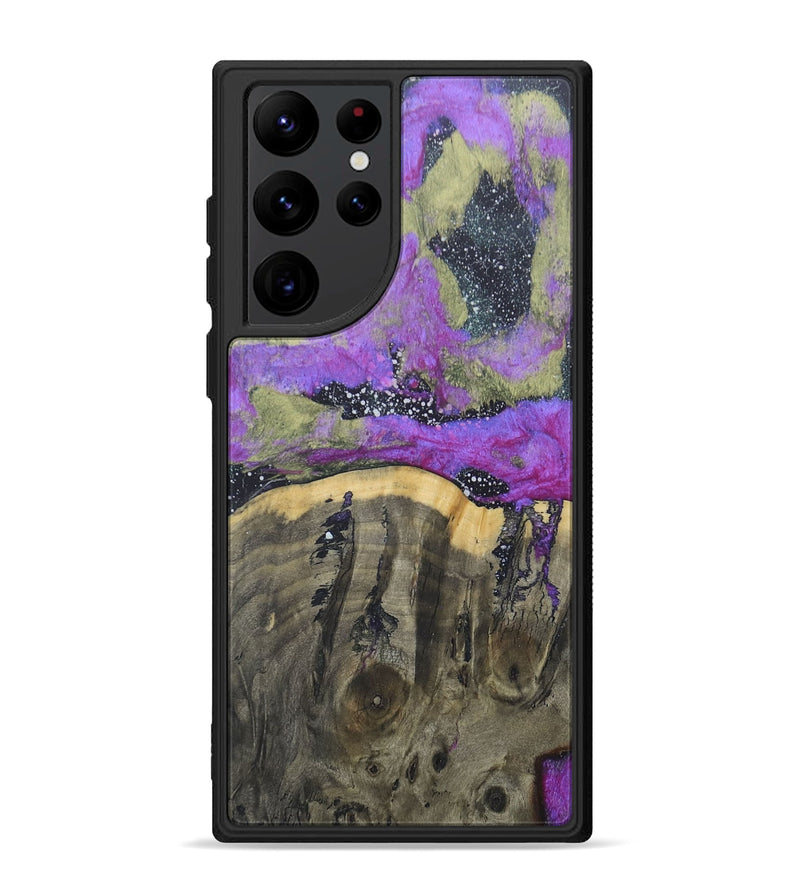 Galaxy S22 Ultra Wood+Resin Phone Case - Jennifer (Cosmos, 685985)