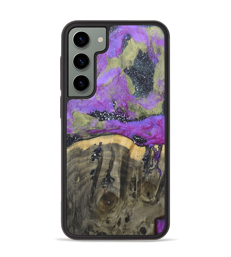 Galaxy S23 Plus Wood+Resin Phone Case - Jennifer (Cosmos, 685985)