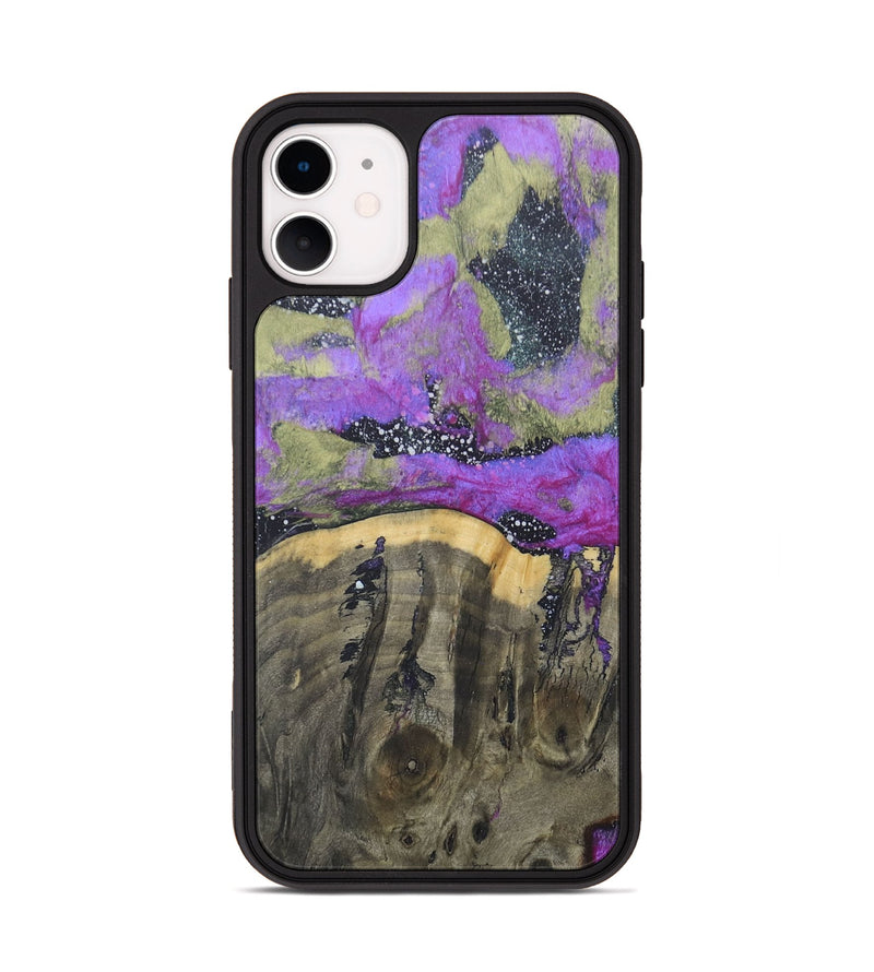 iPhone 11 Wood+Resin Phone Case - Jennifer (Cosmos, 685985)