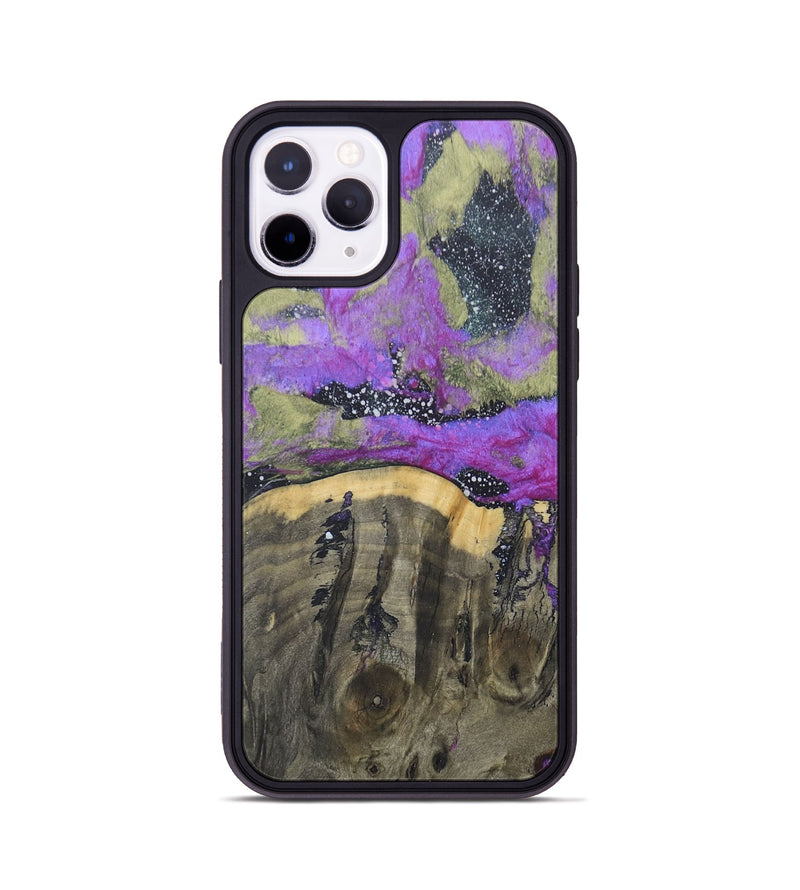 iPhone 11 Pro Wood+Resin Phone Case - Jennifer (Cosmos, 685985)