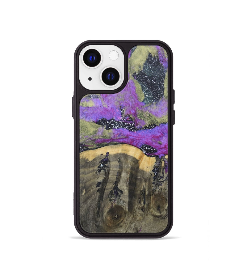 iPhone 13 mini Wood+Resin Phone Case - Jennifer (Cosmos, 685985)
