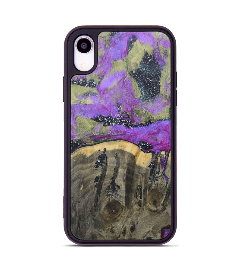 iPhone Xr Wood+Resin Phone Case - Jennifer (Cosmos, 685985)