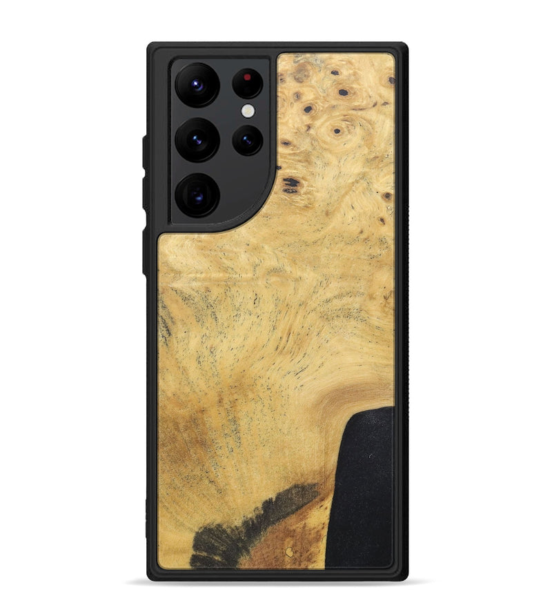 Galaxy S22 Ultra Wood+Resin Phone Case - Jake (Wood Burl, 686046)