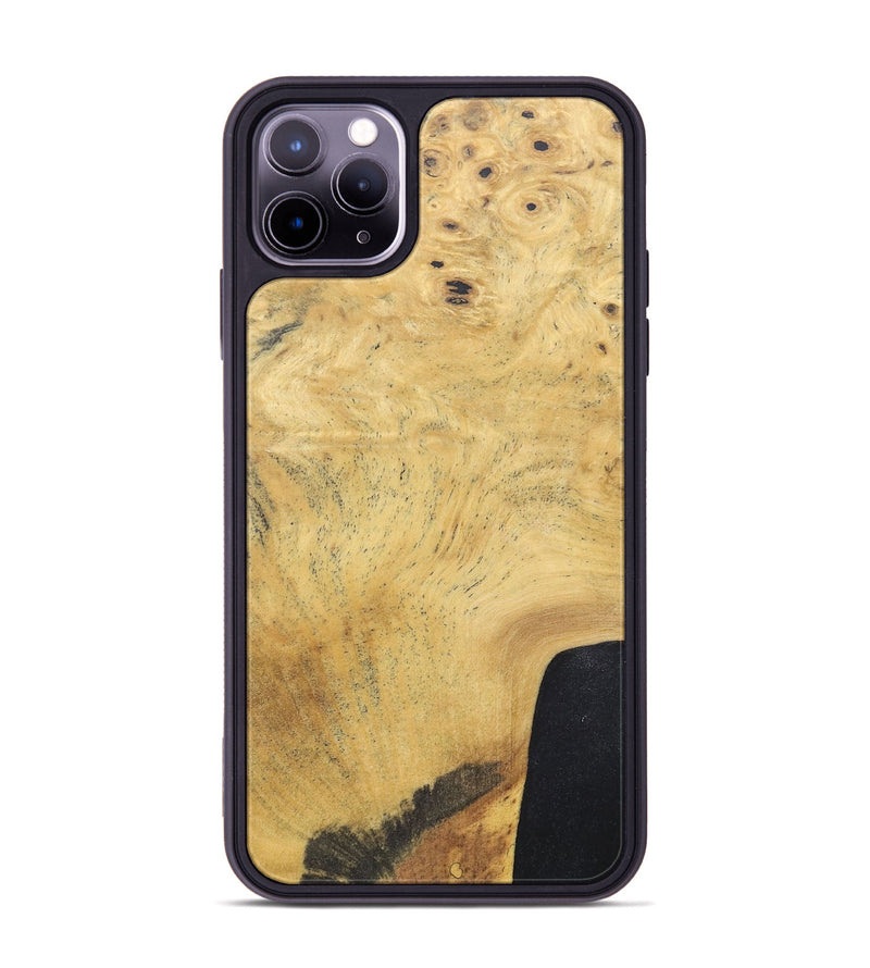 iPhone 11 Pro Max Wood+Resin Phone Case - Jake (Wood Burl, 686046)