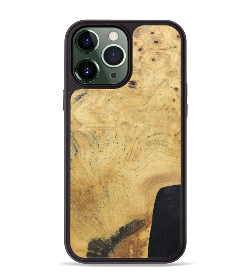 iPhone 13 Pro Max Wood+Resin Phone Case - Jake (Wood Burl, 686046)