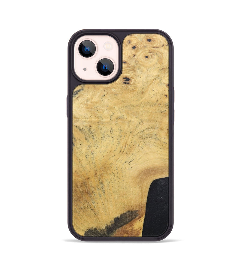 iPhone 14 Wood+Resin Phone Case - Jake (Wood Burl, 686046)