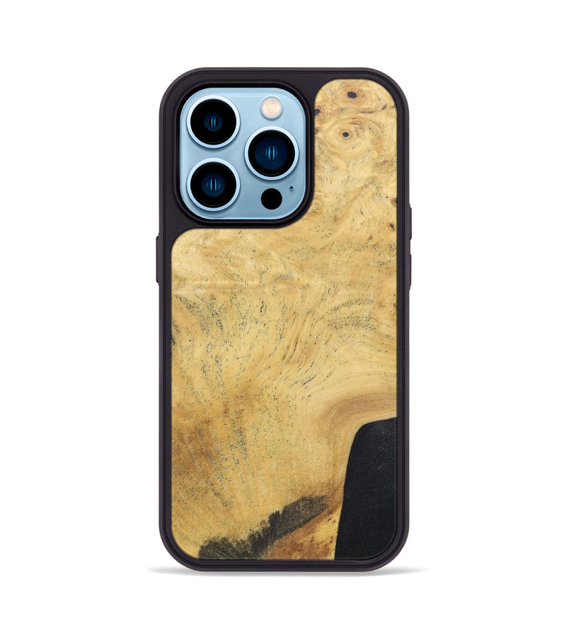 iPhone 14 Pro Wood+Resin Phone Case - Jake (Wood Burl, 686046)