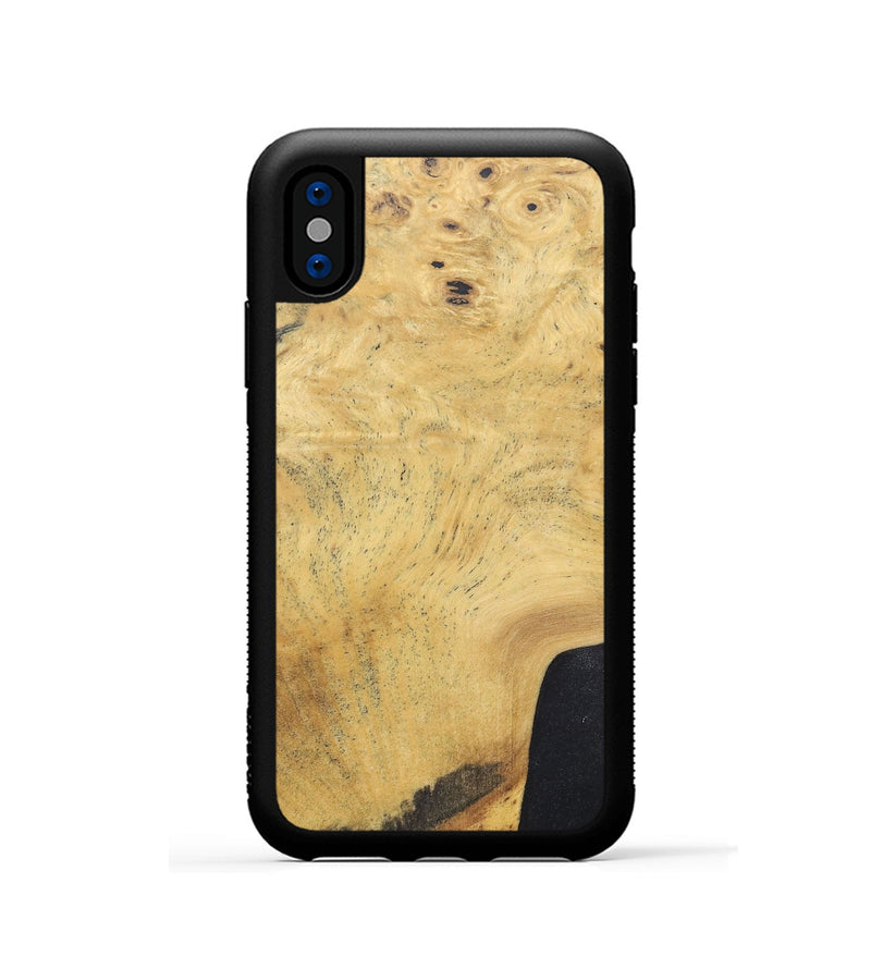 iPhone Xs Wood+Resin Phone Case - Jake (Wood Burl, 686046)