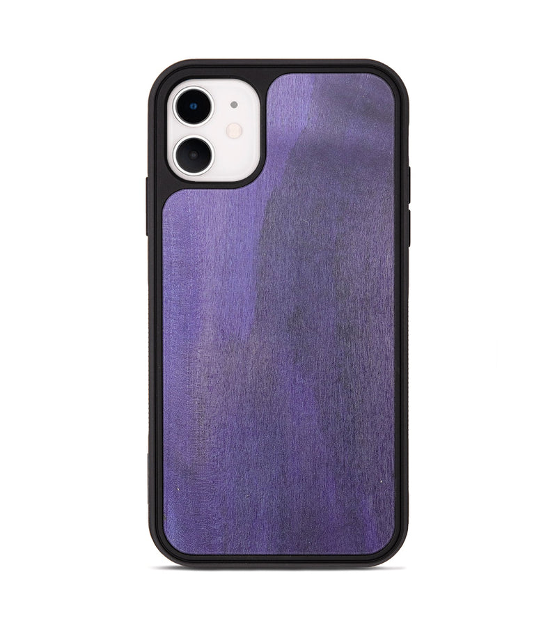 iPhone 11 Wood+Resin Phone Case - Virginia (Wood Burl, 686055)