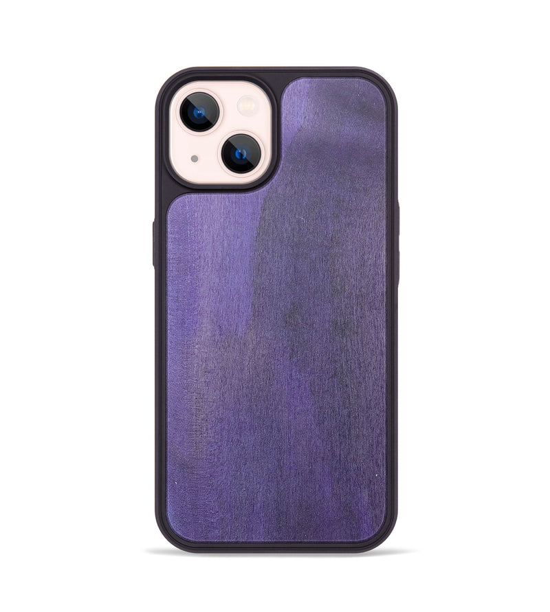 iPhone 14 Wood+Resin Phone Case - Virginia (Wood Burl, 686055)