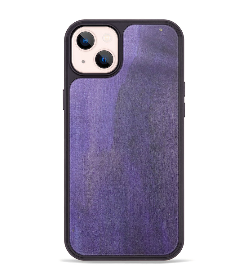 iPhone 14 Plus Wood+Resin Phone Case - Virginia (Wood Burl, 686055)