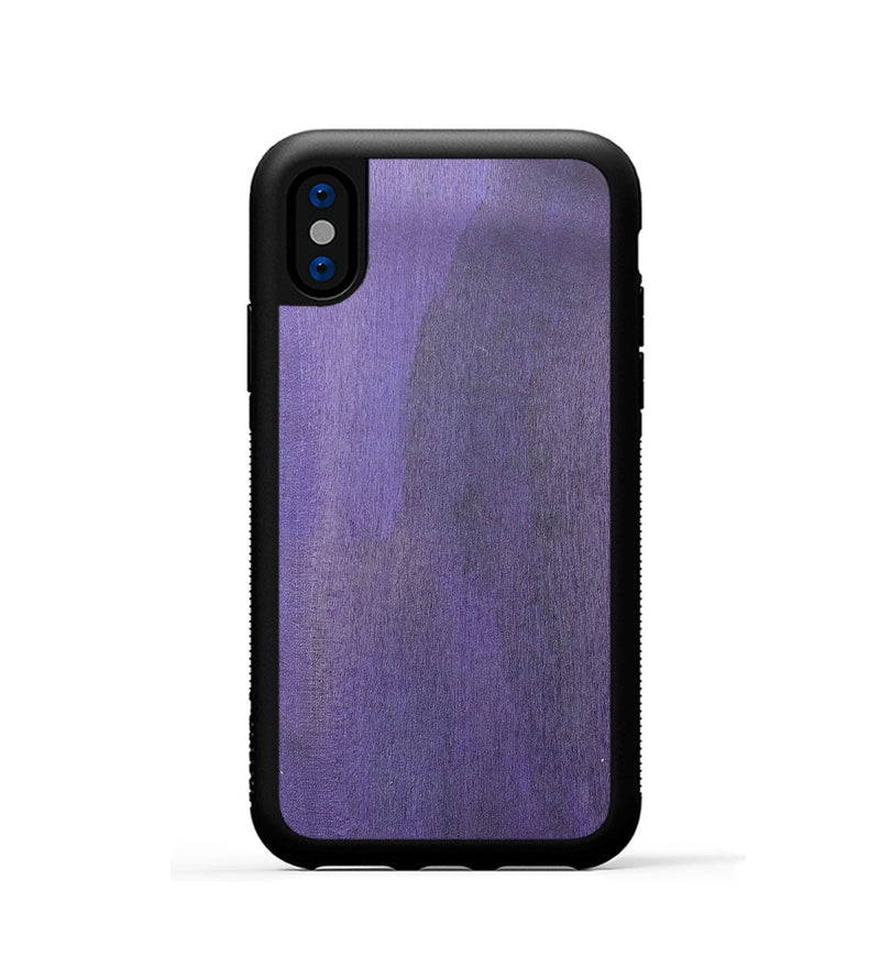 iPhone Xs Wood+Resin Phone Case - Virginia (Wood Burl, 686055)