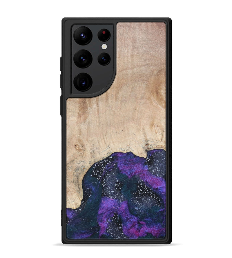Galaxy S22 Ultra Wood+Resin Phone Case - Penelope (Cosmos, 686064)
