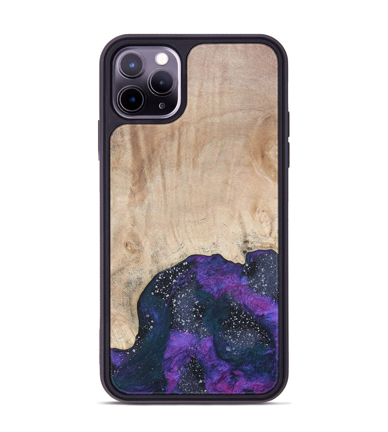 iPhone 11 Pro Max Wood+Resin Phone Case - Penelope (Cosmos, 686064)