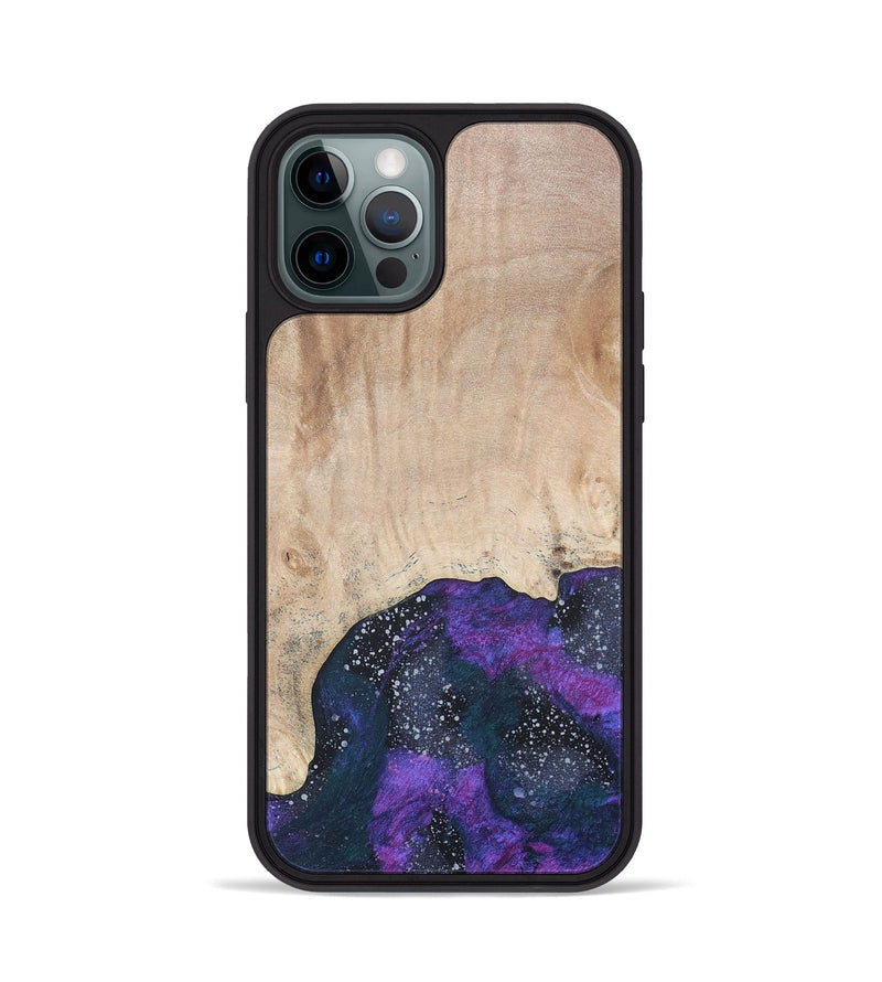 iPhone 12 Pro Wood+Resin Phone Case - Penelope (Cosmos, 686064)