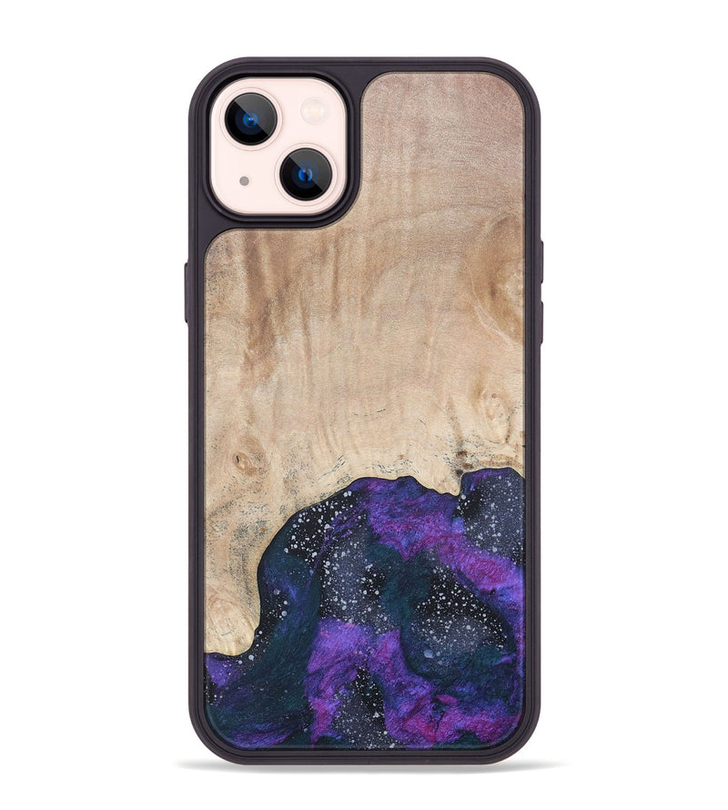 iPhone 14 Plus Wood+Resin Phone Case - Penelope (Cosmos, 686064)
